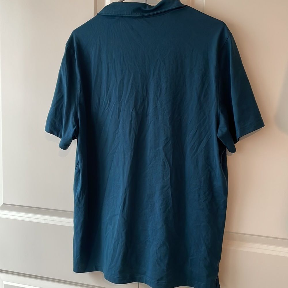 5.11 Tactical Mens Button Up Polo Medium Blue - Picture 4 of 4
